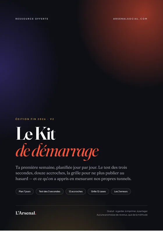 Couverture du Kit de démarrage